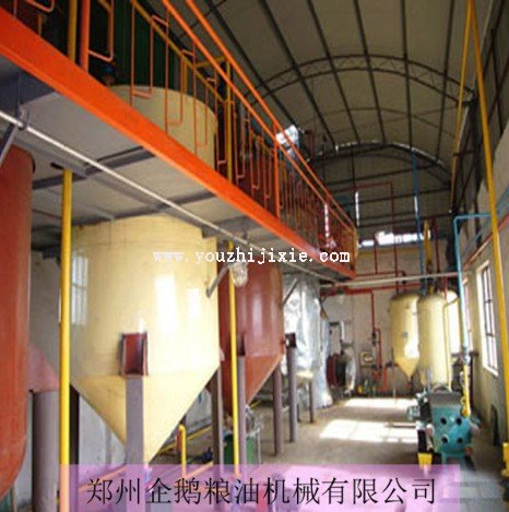 精煉油設(shè)備產(chǎn)品介紹 特點：操作簡單，成品油質(zhì)量便于控制(圖1)